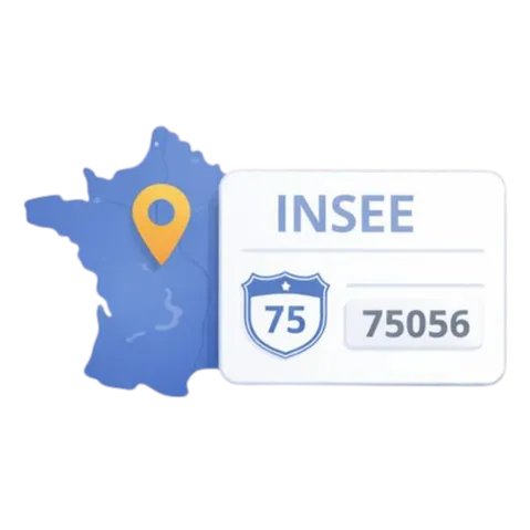 Icône glossaire qualité adresses